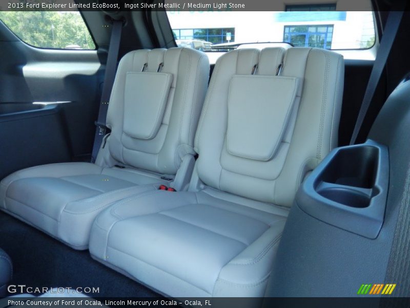 Ingot Silver Metallic / Medium Light Stone 2013 Ford Explorer Limited EcoBoost