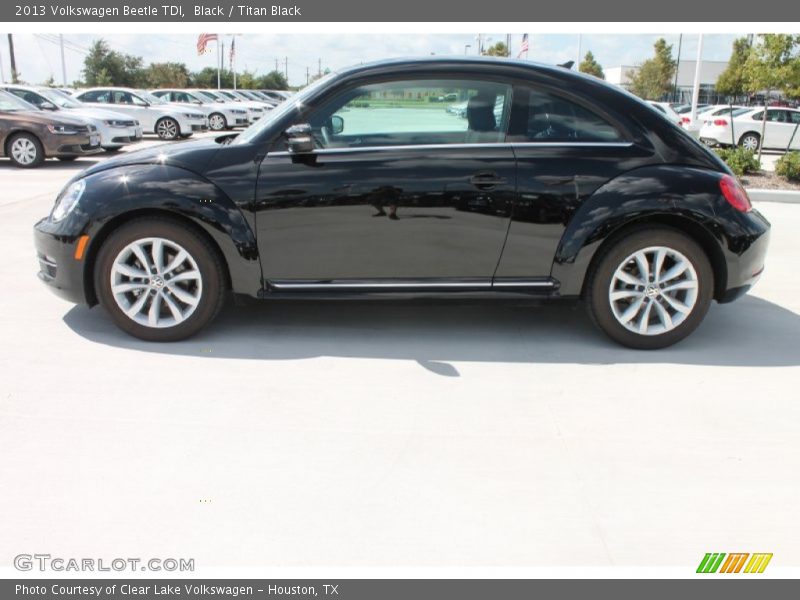 Black / Titan Black 2013 Volkswagen Beetle TDI