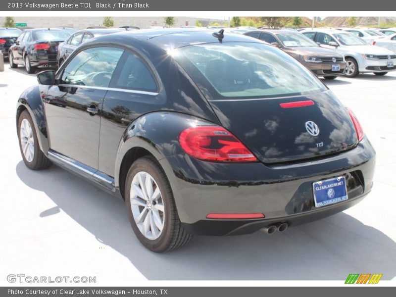 Black / Titan Black 2013 Volkswagen Beetle TDI