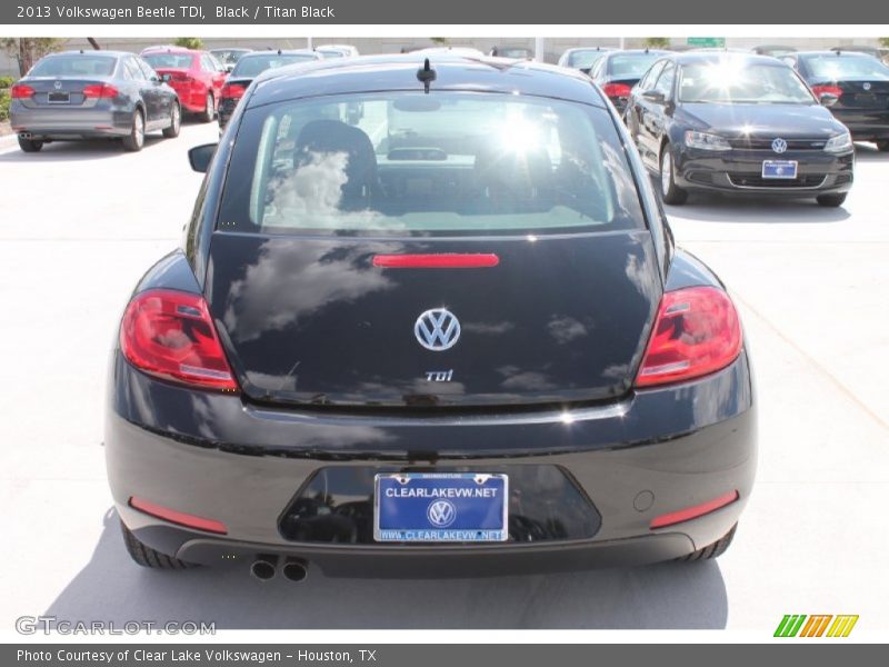 Black / Titan Black 2013 Volkswagen Beetle TDI
