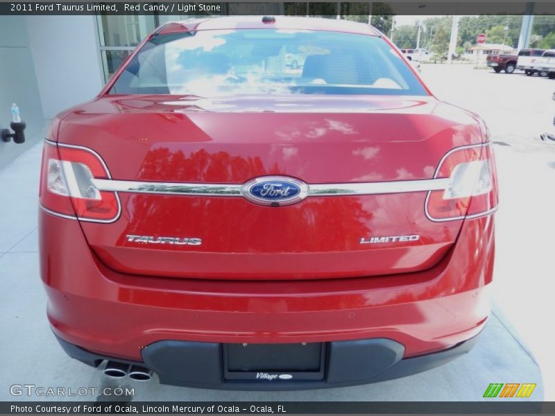 Red Candy / Light Stone 2011 Ford Taurus Limited