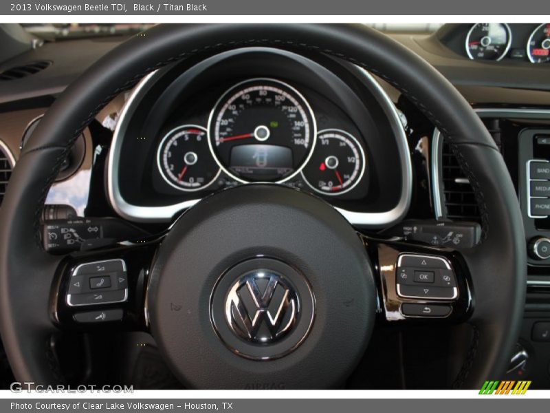 Black / Titan Black 2013 Volkswagen Beetle TDI