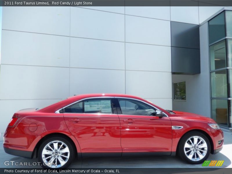Red Candy / Light Stone 2011 Ford Taurus Limited