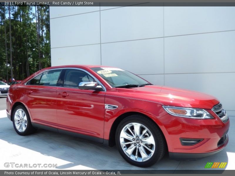 Red Candy / Light Stone 2011 Ford Taurus Limited