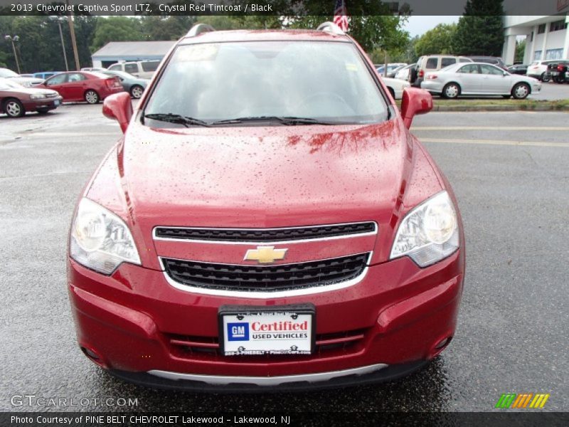 Crystal Red Tintcoat / Black 2013 Chevrolet Captiva Sport LTZ