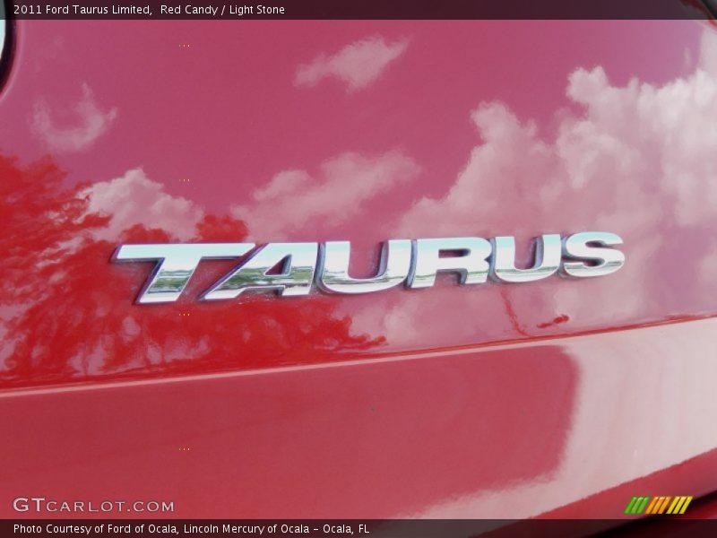 Red Candy / Light Stone 2011 Ford Taurus Limited