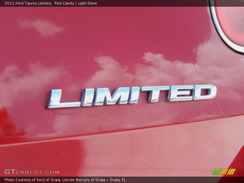 Red Candy / Light Stone 2011 Ford Taurus Limited