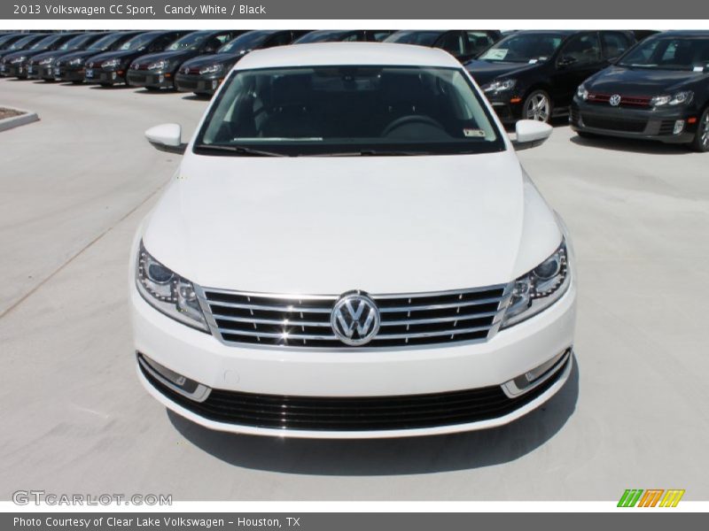 Candy White / Black 2013 Volkswagen CC Sport
