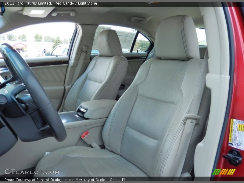 Red Candy / Light Stone 2011 Ford Taurus Limited