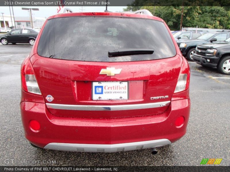 Crystal Red Tintcoat / Black 2013 Chevrolet Captiva Sport LTZ