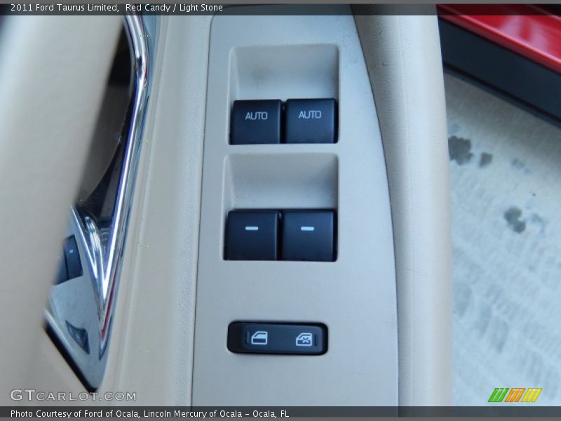 Red Candy / Light Stone 2011 Ford Taurus Limited