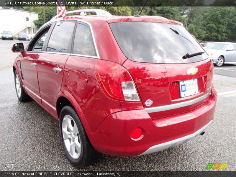 Crystal Red Tintcoat / Black 2013 Chevrolet Captiva Sport LTZ