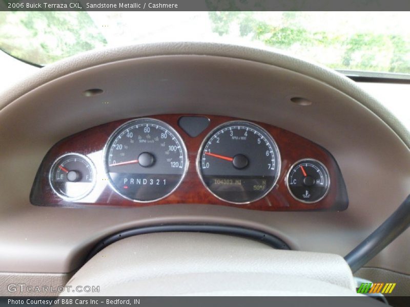 Sandstone Metallic / Cashmere 2006 Buick Terraza CXL