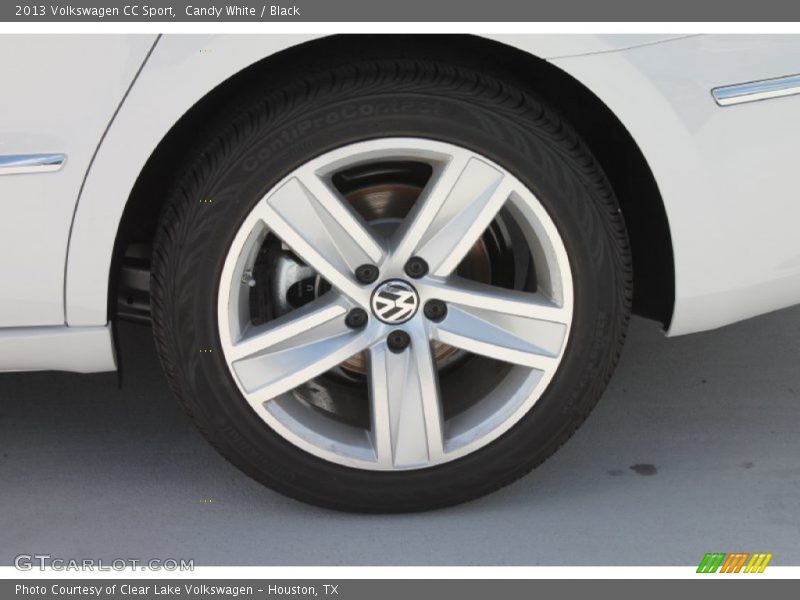 Candy White / Black 2013 Volkswagen CC Sport