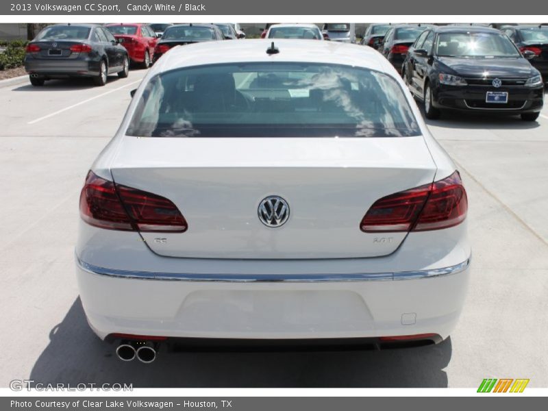 Candy White / Black 2013 Volkswagen CC Sport