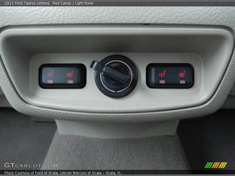 Red Candy / Light Stone 2011 Ford Taurus Limited
