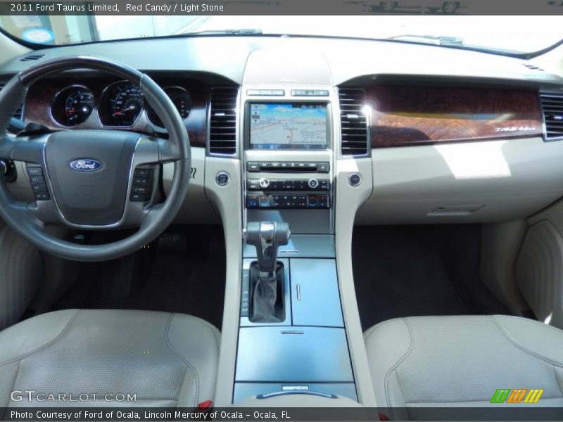 Red Candy / Light Stone 2011 Ford Taurus Limited