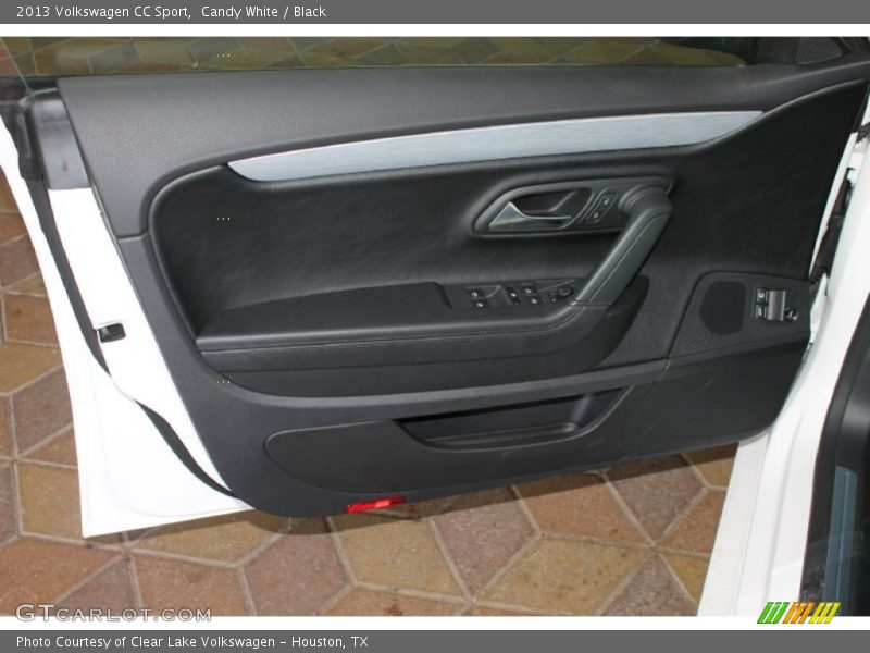 Candy White / Black 2013 Volkswagen CC Sport