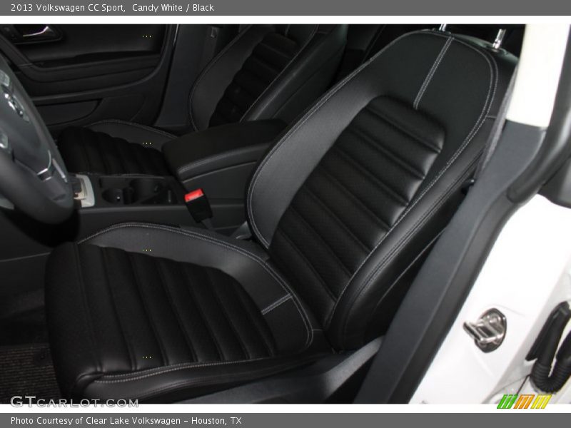 Candy White / Black 2013 Volkswagen CC Sport