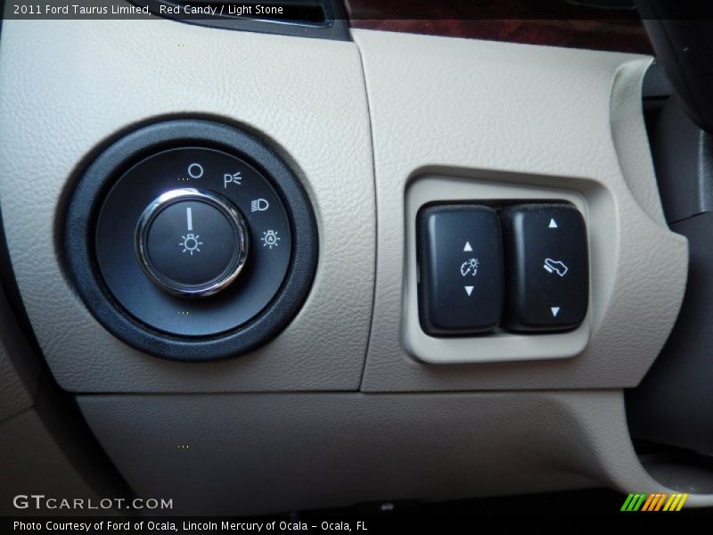 Red Candy / Light Stone 2011 Ford Taurus Limited