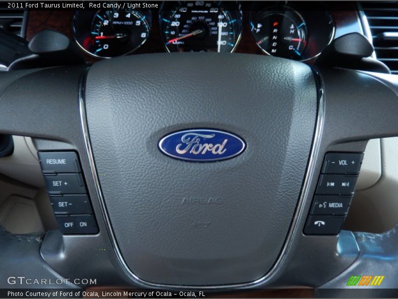 Red Candy / Light Stone 2011 Ford Taurus Limited