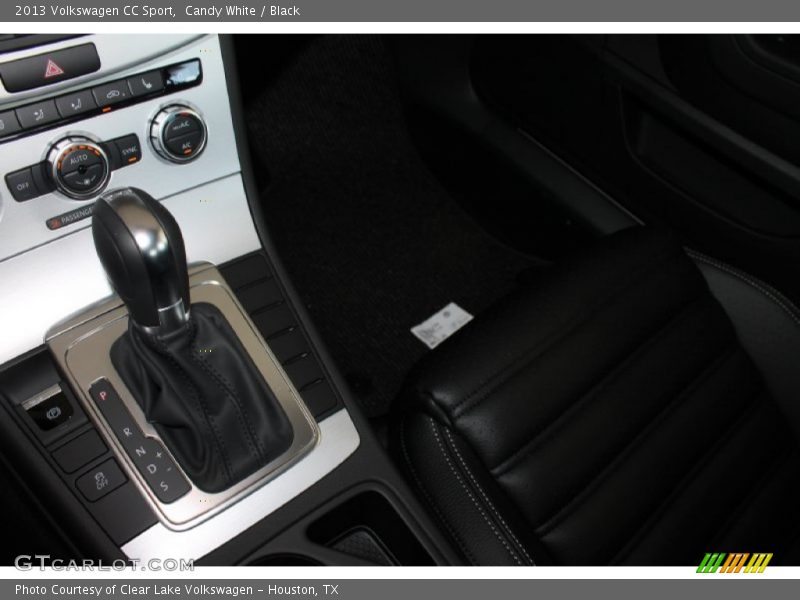 Candy White / Black 2013 Volkswagen CC Sport