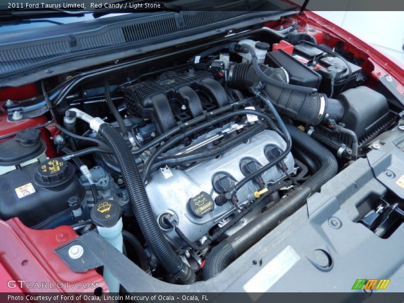 Red Candy / Light Stone 2011 Ford Taurus Limited