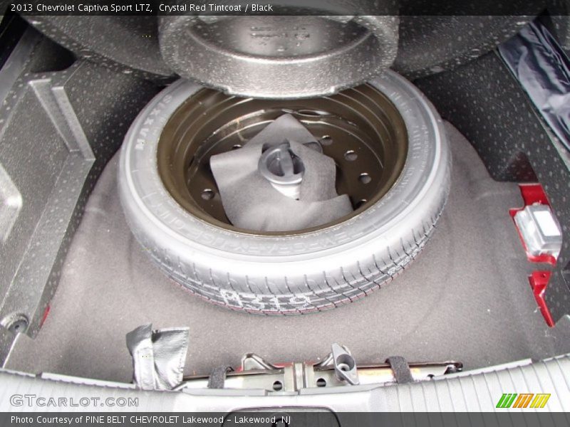 Crystal Red Tintcoat / Black 2013 Chevrolet Captiva Sport LTZ
