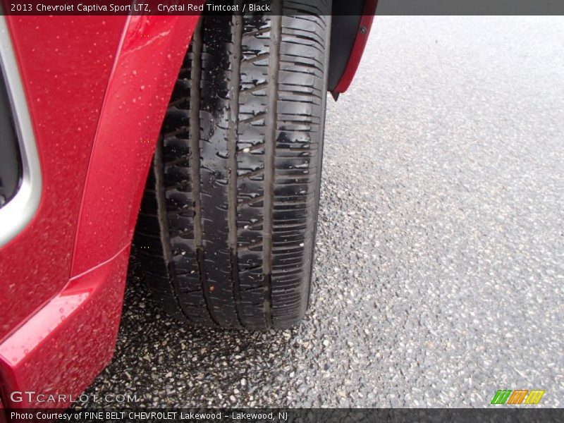 Crystal Red Tintcoat / Black 2013 Chevrolet Captiva Sport LTZ