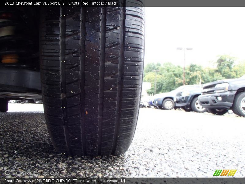 Crystal Red Tintcoat / Black 2013 Chevrolet Captiva Sport LTZ