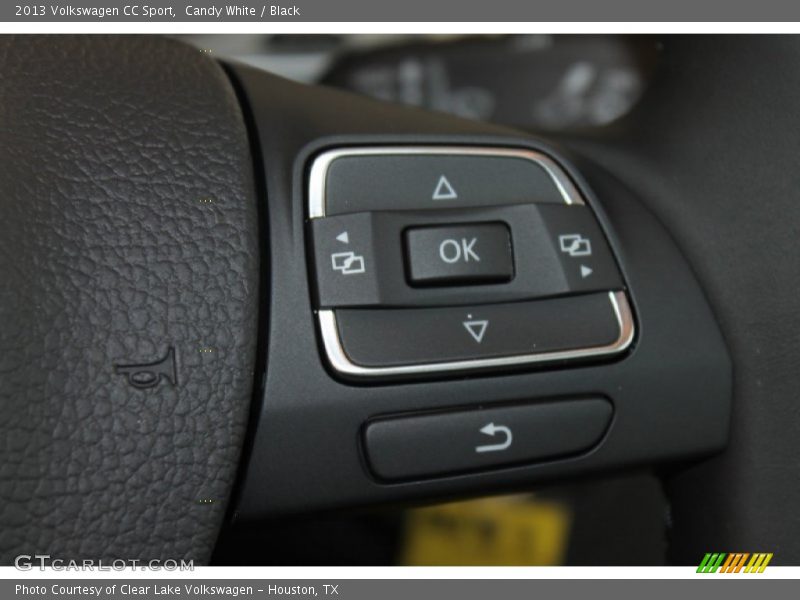 Candy White / Black 2013 Volkswagen CC Sport