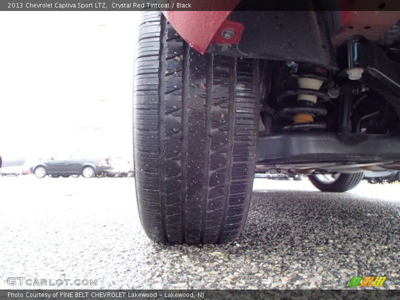 Crystal Red Tintcoat / Black 2013 Chevrolet Captiva Sport LTZ