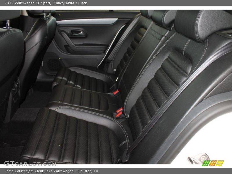 Candy White / Black 2013 Volkswagen CC Sport