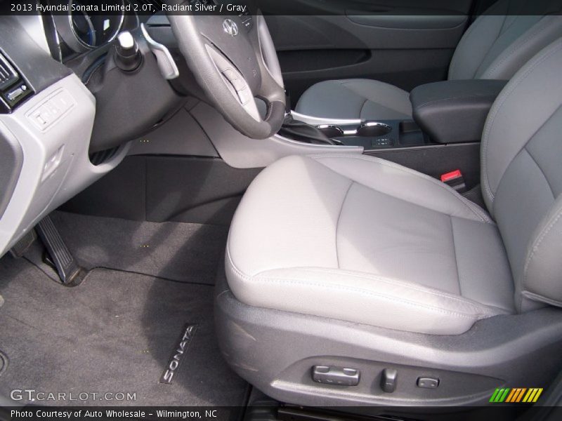 Radiant Silver / Gray 2013 Hyundai Sonata Limited 2.0T