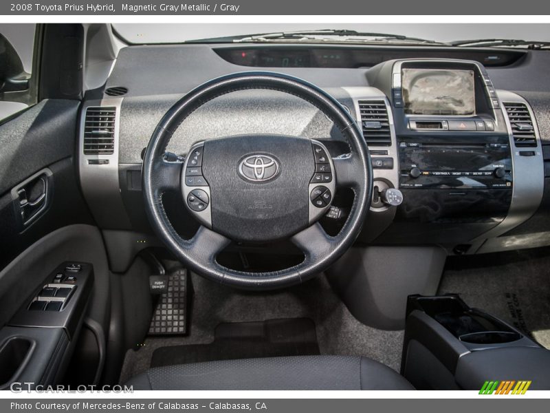 Magnetic Gray Metallic / Gray 2008 Toyota Prius Hybrid