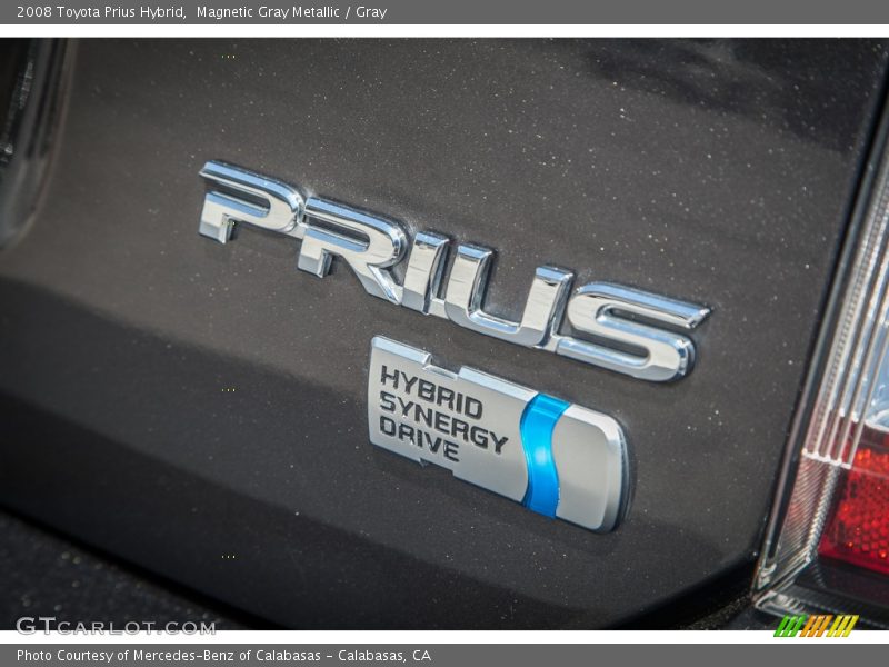 Magnetic Gray Metallic / Gray 2008 Toyota Prius Hybrid