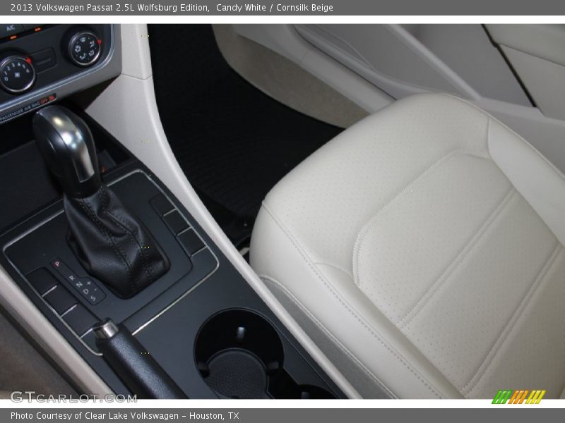Candy White / Cornsilk Beige 2013 Volkswagen Passat 2.5L Wolfsburg Edition