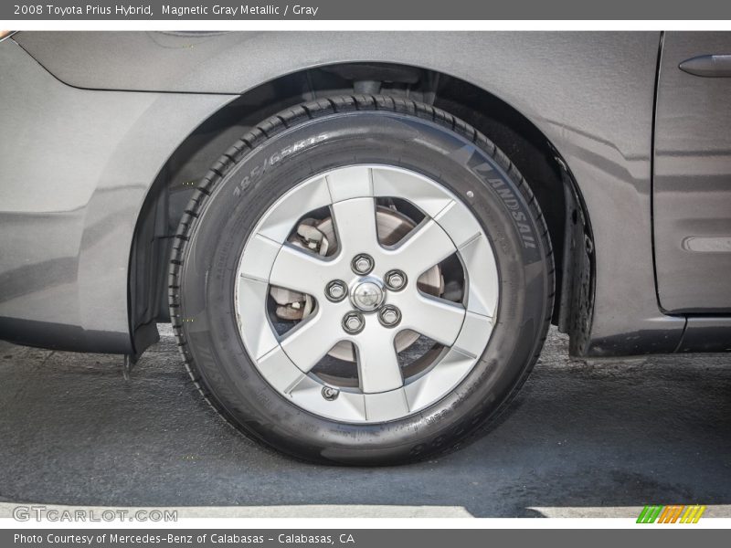 Magnetic Gray Metallic / Gray 2008 Toyota Prius Hybrid