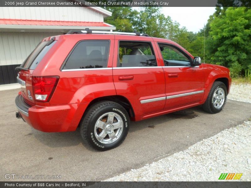 Inferno Red Crystal Pearl / Medium Slate Gray 2006 Jeep Grand Cherokee Overland 4x4