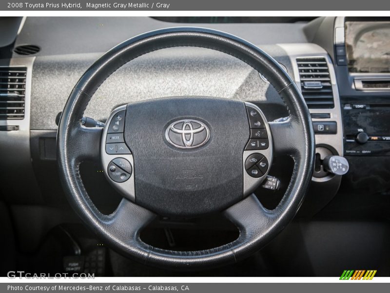 Magnetic Gray Metallic / Gray 2008 Toyota Prius Hybrid