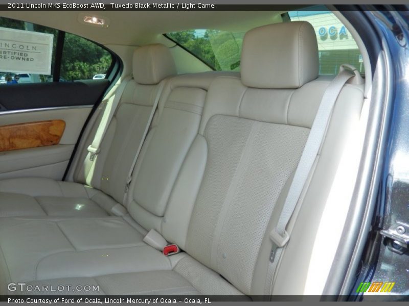 Tuxedo Black Metallic / Light Camel 2011 Lincoln MKS EcoBoost AWD