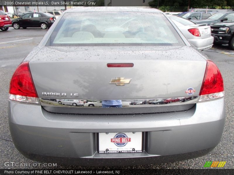 Dark Silver Metallic / Gray 2006 Chevrolet Impala LS