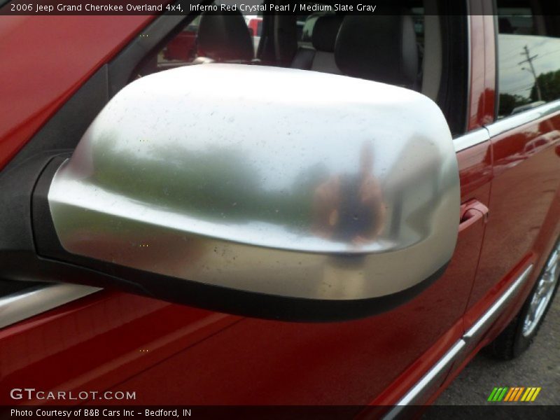 Inferno Red Crystal Pearl / Medium Slate Gray 2006 Jeep Grand Cherokee Overland 4x4