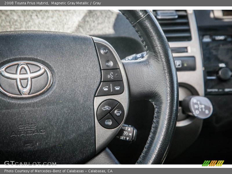 Magnetic Gray Metallic / Gray 2008 Toyota Prius Hybrid