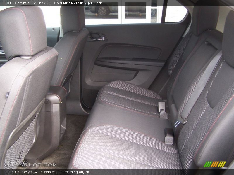 Gold Mist Metallic / Jet Black 2011 Chevrolet Equinox LT