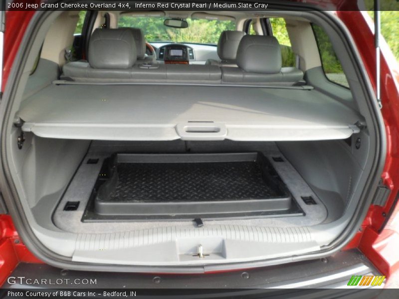 Inferno Red Crystal Pearl / Medium Slate Gray 2006 Jeep Grand Cherokee Overland 4x4