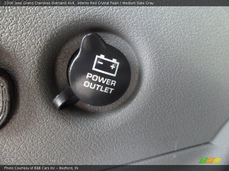 Inferno Red Crystal Pearl / Medium Slate Gray 2006 Jeep Grand Cherokee Overland 4x4