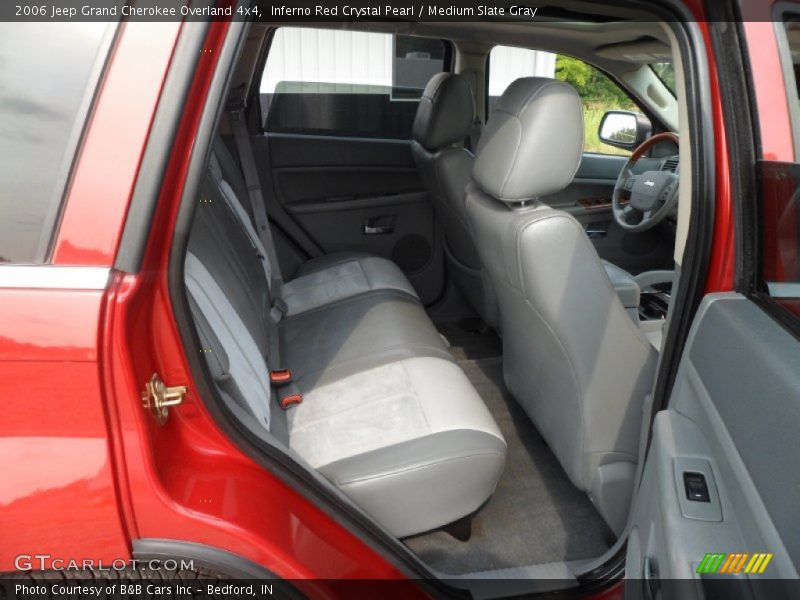 Inferno Red Crystal Pearl / Medium Slate Gray 2006 Jeep Grand Cherokee Overland 4x4