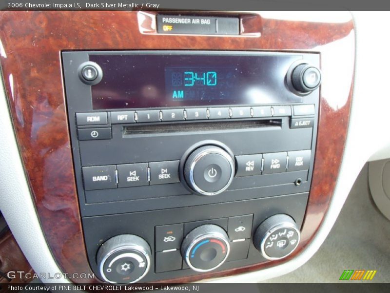 Dark Silver Metallic / Gray 2006 Chevrolet Impala LS