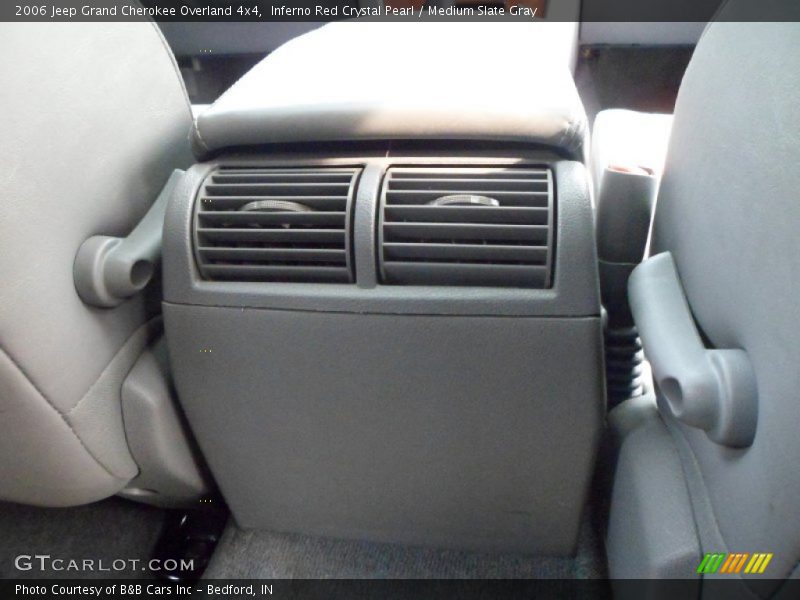 Inferno Red Crystal Pearl / Medium Slate Gray 2006 Jeep Grand Cherokee Overland 4x4